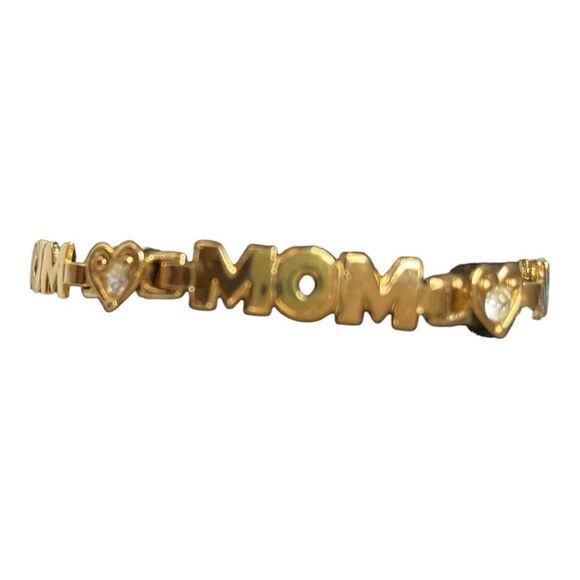 MOM HEART GOLDTONE BRACELET - Picture 4 of 4